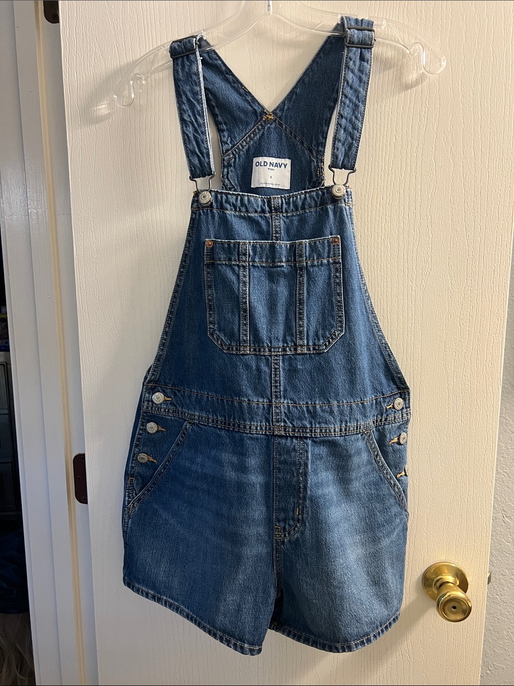 Old Navy Blue Denim Shortalls Girls' Overall Romper